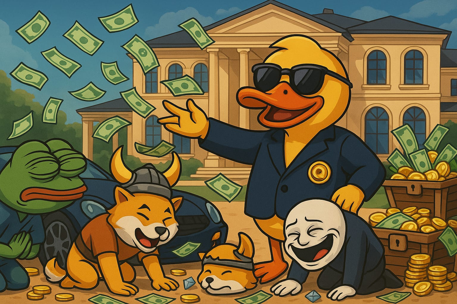 Quacker RWA mascot art
